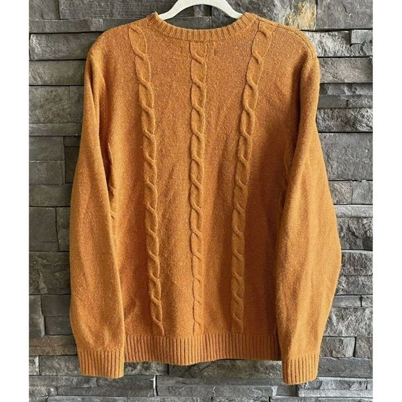 Jack Threads Long Sleeve Wool Blend Brown Sweater Size Large - Picture 2 of 4